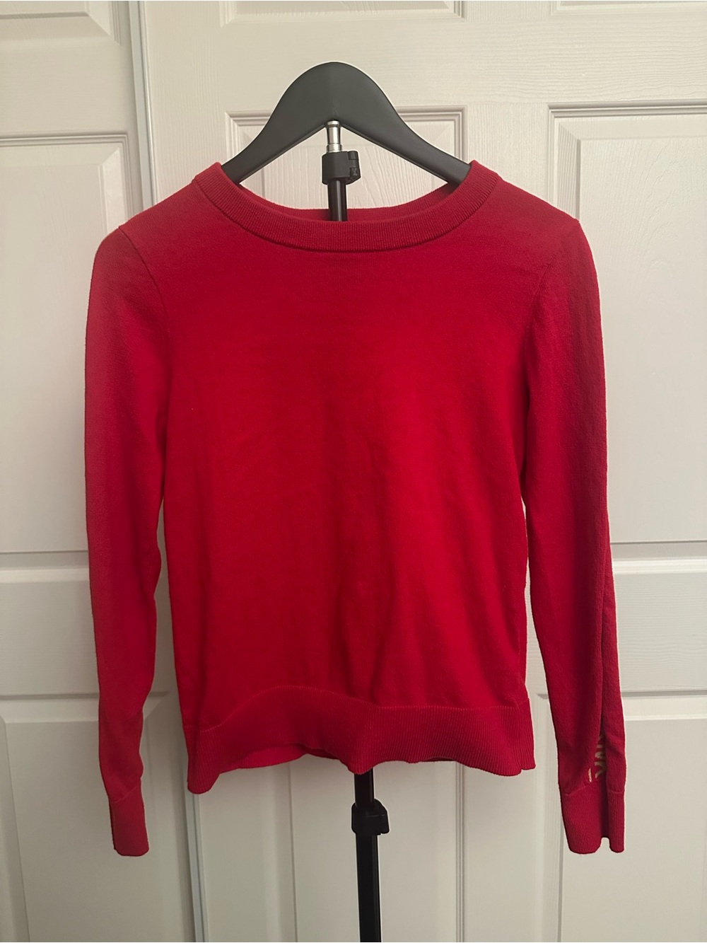MICHAEL Michael Kors Bright Red Crewneck Pullover Sweater